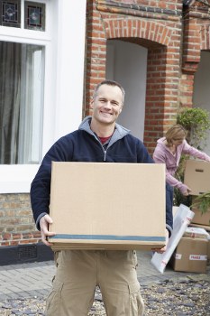 Removal team preparing house items for a Kingston move