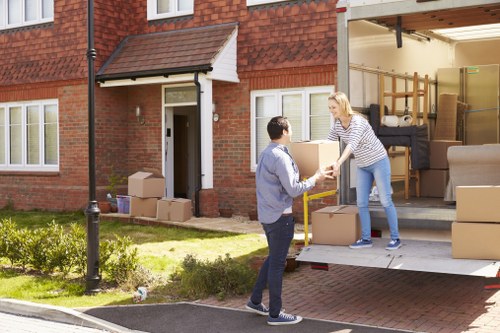 Removal team planning a local move in Kingston