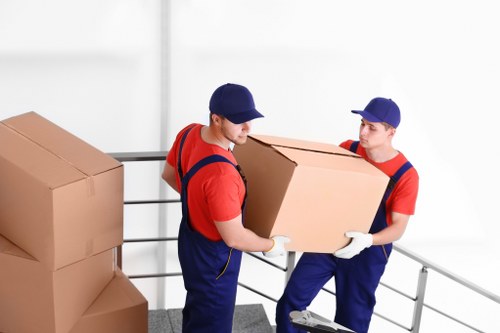 Office relocation team planning a move in Kingston