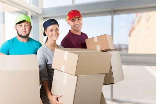 Furniture dismantling and transport preparation in a Kingston property