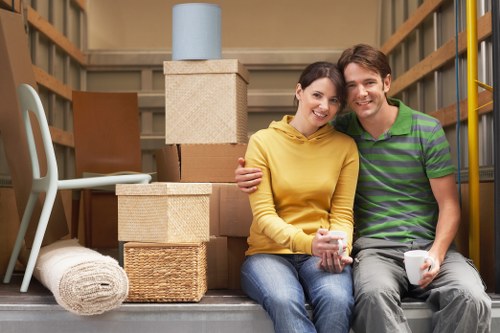 Local Kingston removals team handling residential furniture