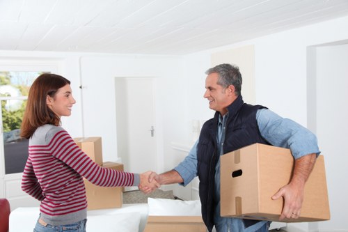 Packing and transporting office furniture during a Kingston relocation